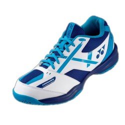 Yonex Power Cushion 39EX JR - White / Blue Badminton Shoes