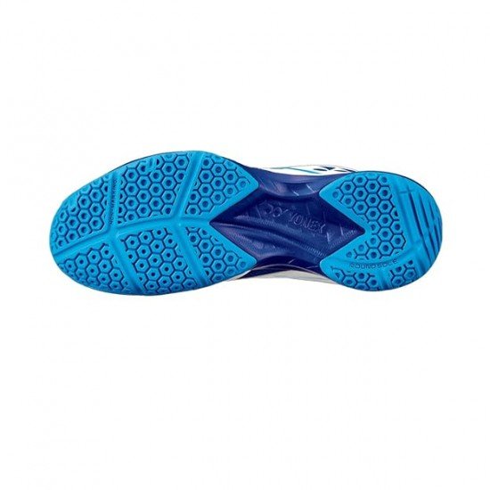 Yonex Power Cushion 37EX JR - White / Blue Badminton Shoes