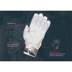 SG Batting gloves - KLR LITE Youth (Colour May vary)