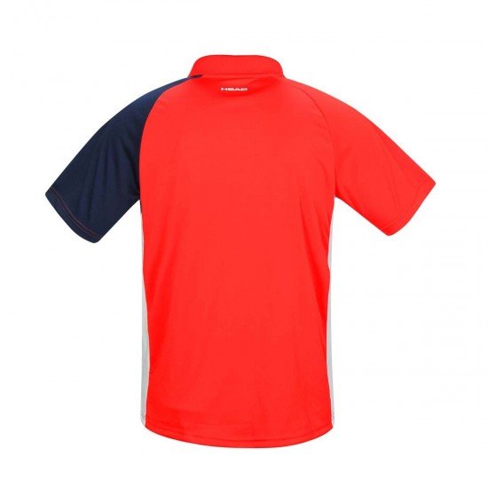 Head T-Shirt HCD-343 (Royal Blue/RED)