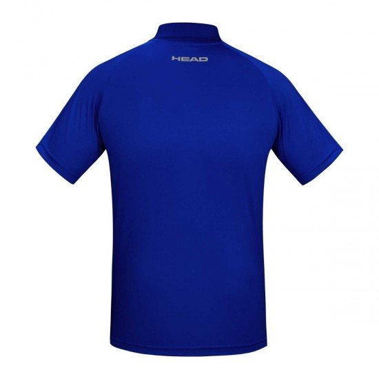 Head T-Shirt HCD-370 (Royal Blue/Sea Green)