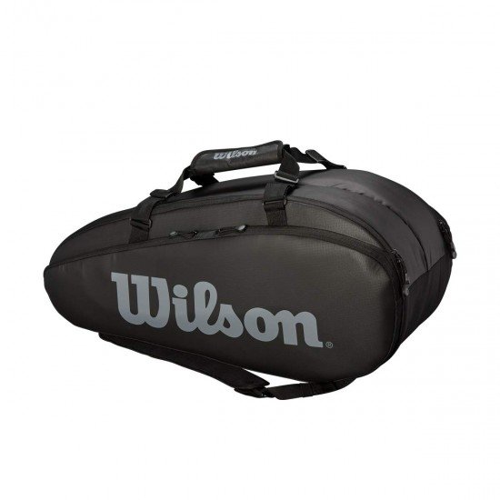 Wilson Tour 2 Compartment Large 9 Racquet Bag - Black
