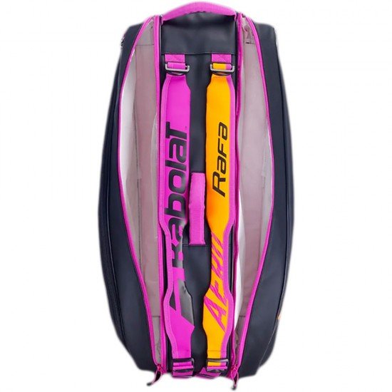 Babolat Pure Aero Rafa Racket Holder X 6 - Black/Orange/Purple