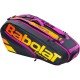 Babolat Pure Aero Rafa Racket Holder X 6 - Black/Orange/Purple