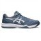 Asics Gel Decicate 7 Tennis Shoes - Steel Blue and White