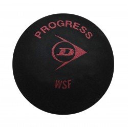 Dunlop Progress Red Dot Squash Ball - Set of 3