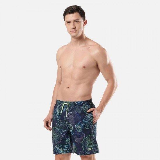 Speedo Essential Redondo Allover 18" Swim Shorts - Mens