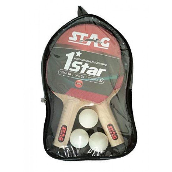 STAG 1 STAR TT PLAYSET (2BAT + 3 BALLS)