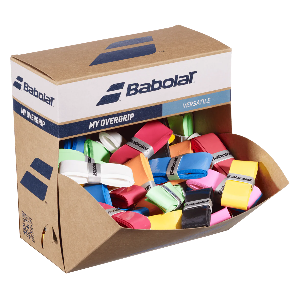 Babolat My Grip X70 Overgrip – 70 Soft Tacky Grips in Multicolors for Coaches and Players