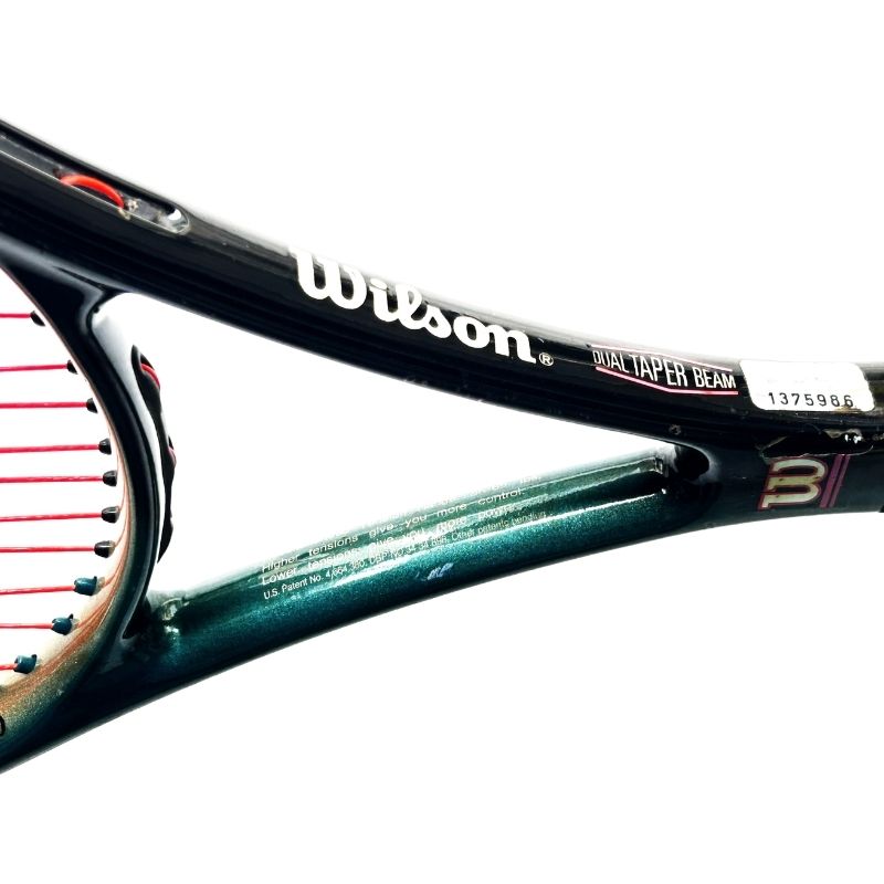 Used Wilson Pro Staff 6.0 Tennis Racket – 340g - Sports Galaxy - Online Sports Store in India Used Wilson Pro Staff 6.0 Tennis Racket – 340g - Image 4