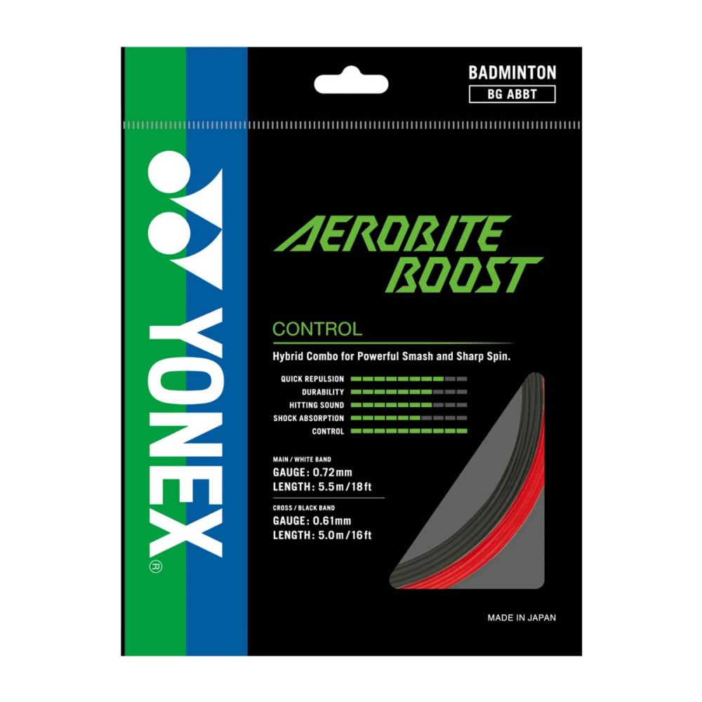 Yonex Aerobite Boost Badminton String 0.61mm (Color May Vary)