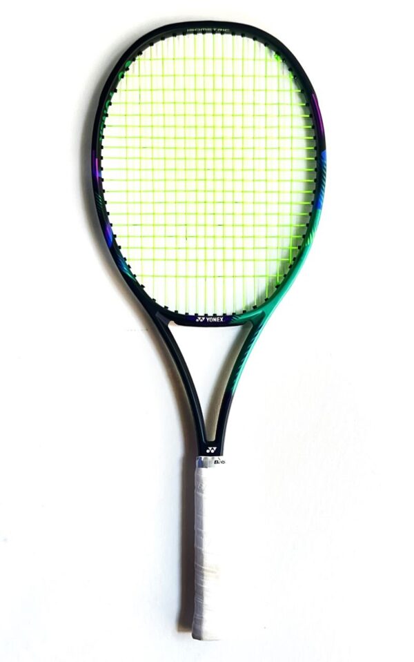 Yonex VCORE PRO 97L Used Tennis Racket (Green, Black & Purple) – 290g (like-new condition)