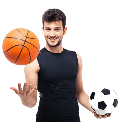 sports activities man basketball football 1