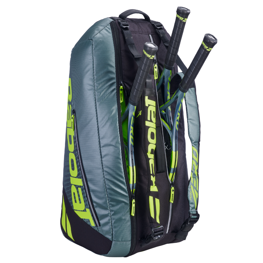 Babolat Pure Aero RH12 2026 Tennis Kit Bag - 12 Racket Holder with Shoe Compartment - Sports Galaxy - Online Sports Store in India Babolat Pure Aero RH12 2026 Tennis Kit Bag - 12 Racket Holder with Shoe Compartment - Image 6