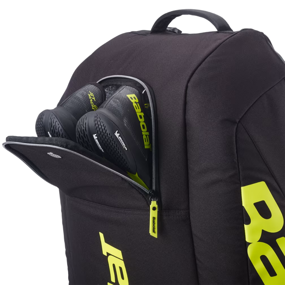 Babolat Pure Aero RH12 2026 Tennis Kit Bag - 12 Racket Holder with Shoe Compartment - Sports Galaxy - Online Sports Store in India Babolat Pure Aero RH12 2026 Tennis Kit Bag - 12 Racket Holder with Shoe Compartment - Image 3