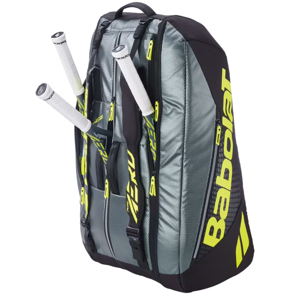 Babolat Pure Aero RH12 2026 Tennis Kit Bag - 12 Racket Holder with Shoe Compartment - Sports Galaxy - Online Sports Store in India Babolat Pure Aero RH12 2026 Tennis Kit Bag - 12 Racket Holder with Shoe Compartment - Image 2