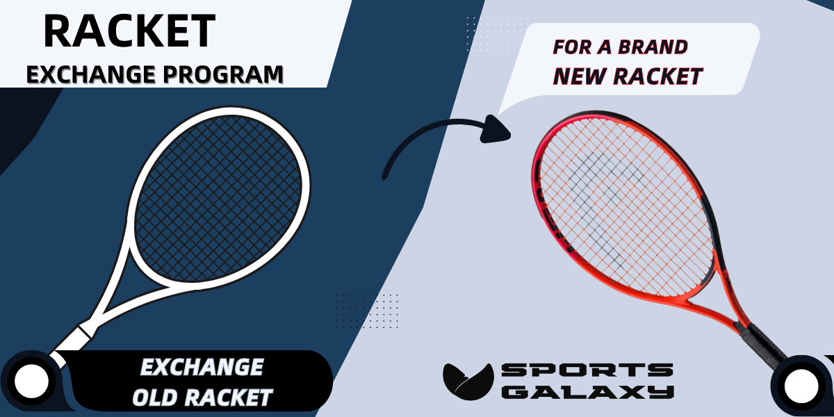 Racket Exchange Program - buy used rackets