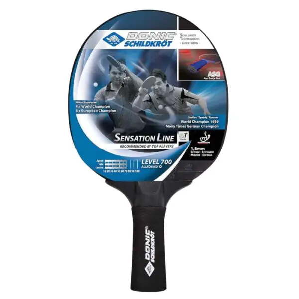 Donic Sensation 700 Table Tennis Bat – All-Rounder with ASG Handle