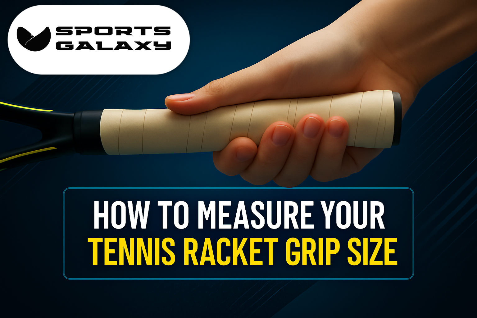 How to Measure Your Tennis Racket Grip Size