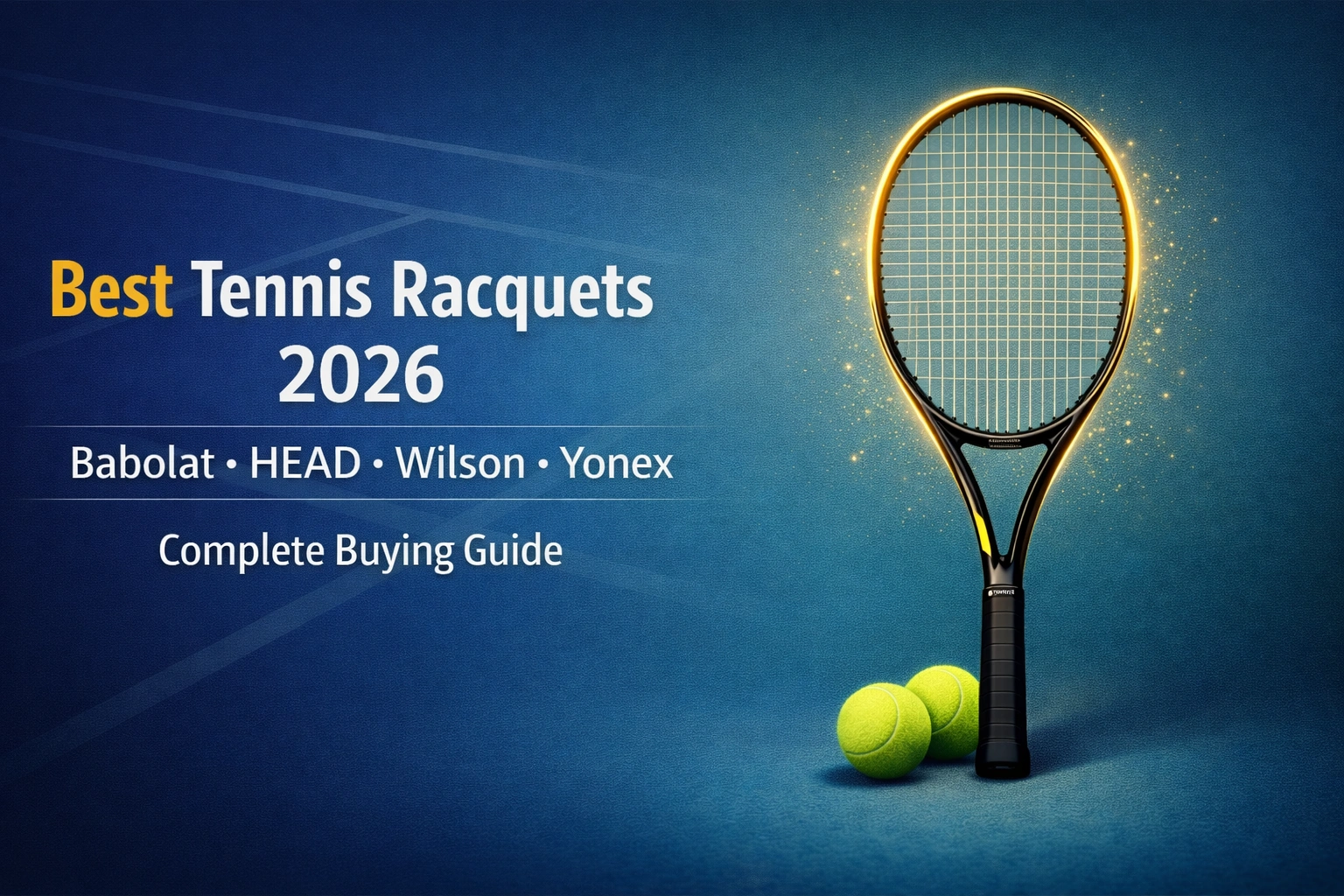 Best Tennis Racquets 2026 Babolat HEAD Wilson Yonex Complete Buying Guide