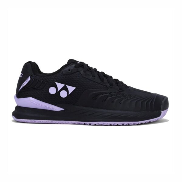 yonex eclipsion 4 clay tennis shoes black purple 1