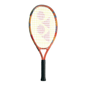 YONEX Junior 21 Tennis Racket (185g, Strung) – Coral Orange | Lightweight for Kids