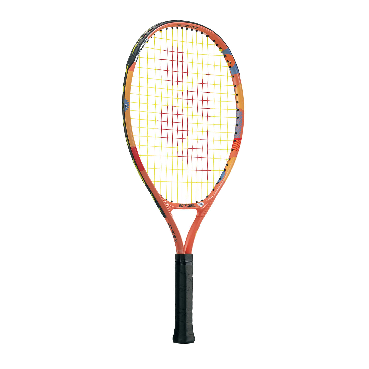 YONEX Junior 21 Tennis Racket (185g, Strung) – Coral Orange | Lightweight for Kids