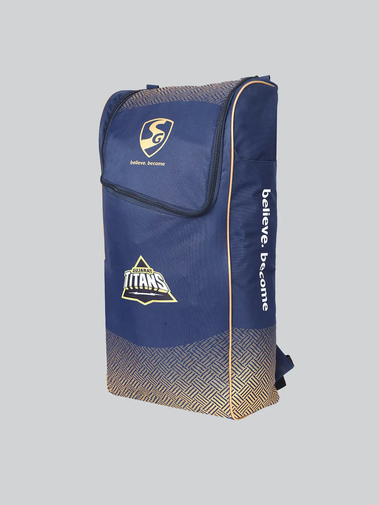 gujarat titans sg x gt 4.0 junior duffle cricket kitbag compact lightweight cricket gear bag for juniors durable wi(1)
