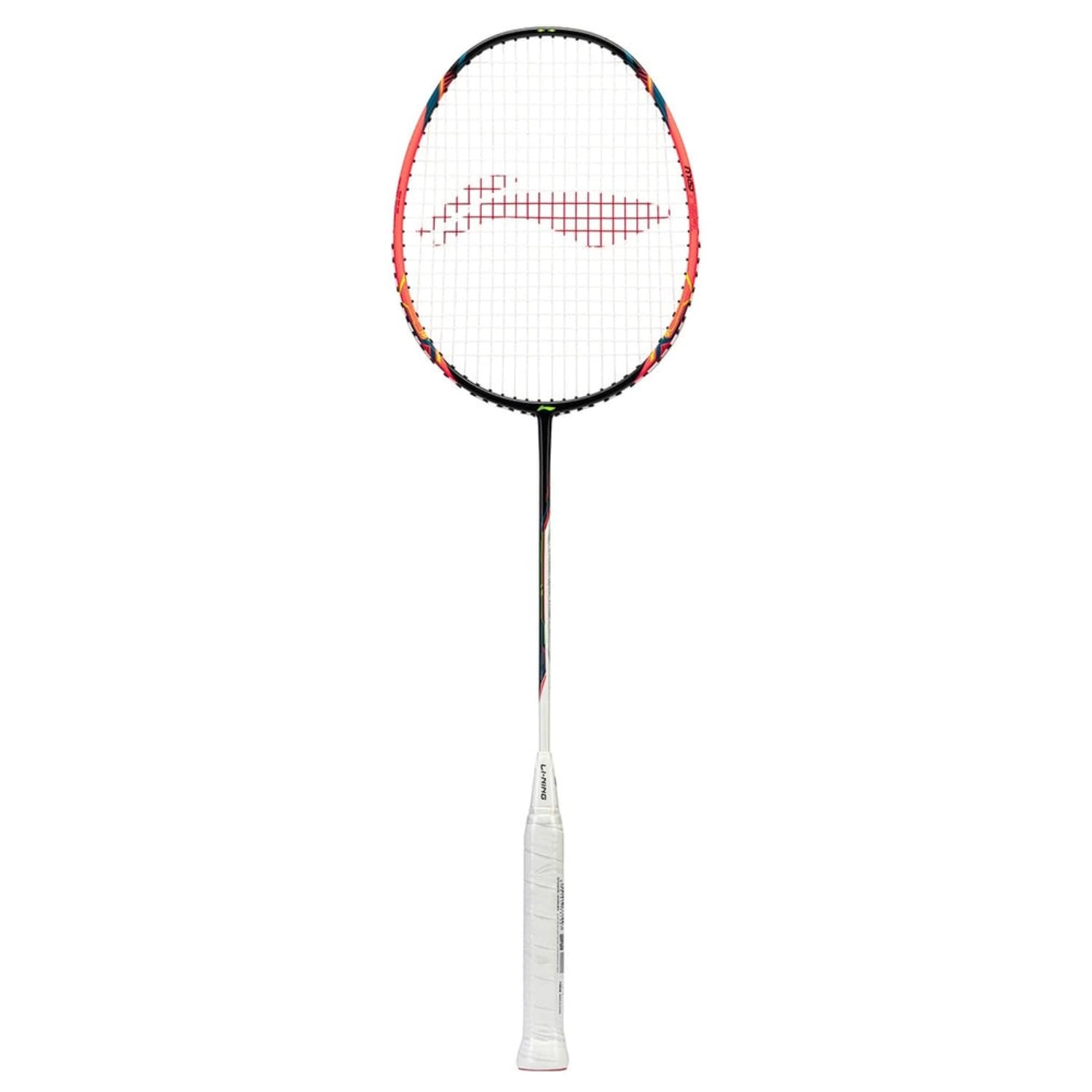 Li-Ning Halbertec Motor 5U/G6 (79g Unstrung) Badminton Racket - Sonic Boom, Lightweight Carbon Fibre