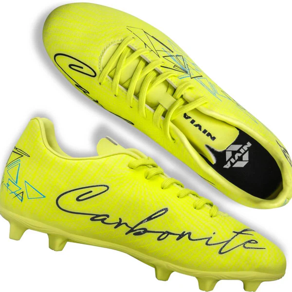 NiviaCarbonite7.0FootballStuds Lime 4