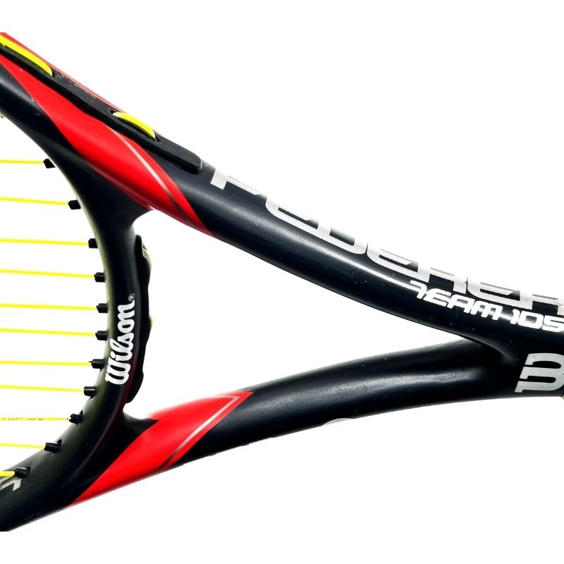 Wilson Federer Team tennis racket - 290g - USED - Sports Galaxy - Online Sports Store in India Wilson Federer Team 105 (4)