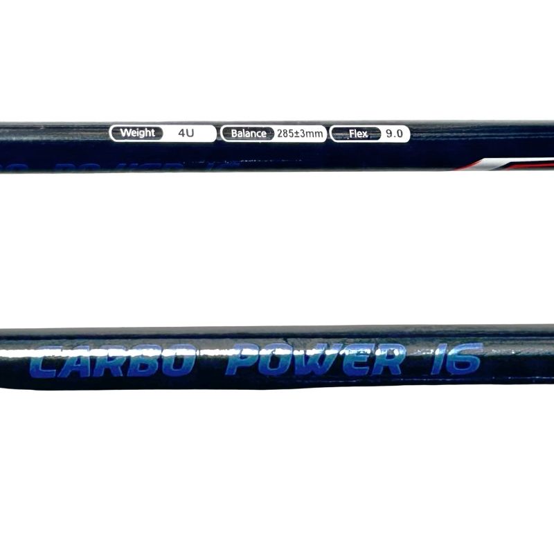 Apacs Carbo Power 16 Badminton Racket – Used - Sports Galaxy - Online Sports Store in India Apacs Carbo Power 16 Badminton Racket – Used - Image 6