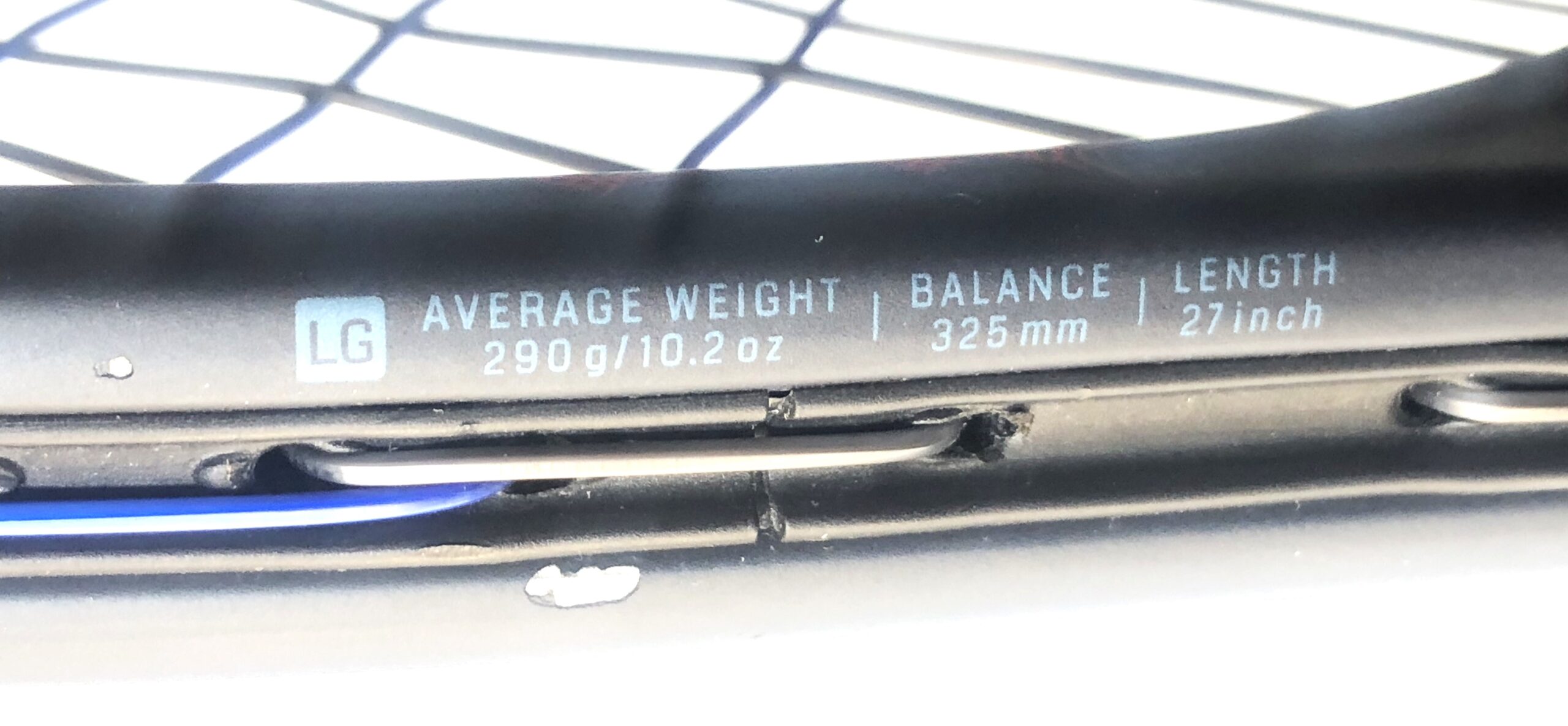 Yonex VCORE PRO 97 Used Tennis Racket (Navy Blue and Orange) – 290g - Sports Galaxy - Online Sports Store in India Yonex Vcore Pro 97 IMG 0501