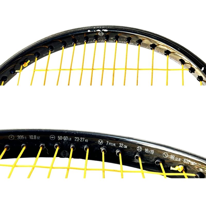 Used Wilson Blade 98 V8 Noir Edition 16x19 Tennis Racket - 305g, Grip 3 (4 3/8) - Sports Galaxy - Online Sports Store in India Used Wilson Blade 98 V8 Noir Edition 16x19 Tennis Racket - 305g, Grip 3 (4 3/8) - Image 9