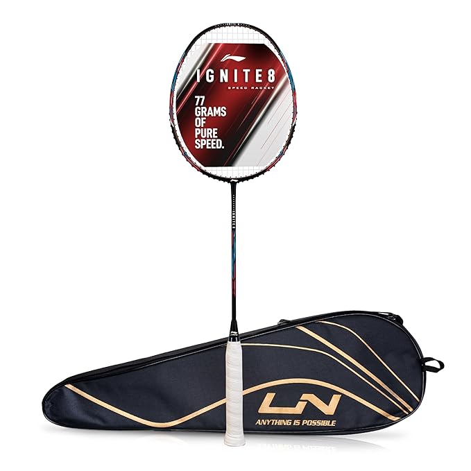 Li-Ning IGNITE 8 Badminton Racket – Lightweight Carbon Fibre Power
