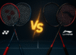yonex vs li-ning badminton rackets