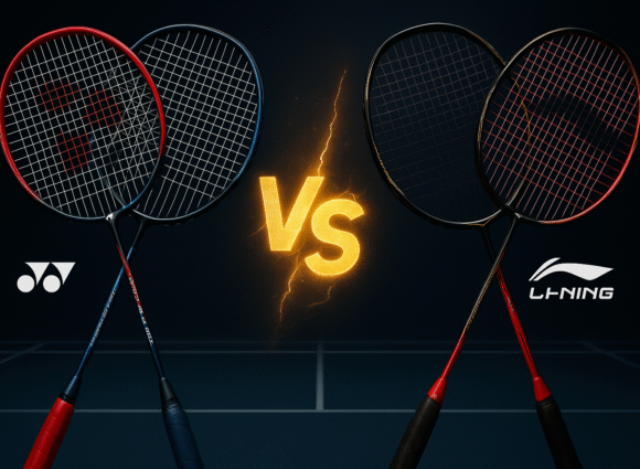 yonex vs li-ning badminton rackets