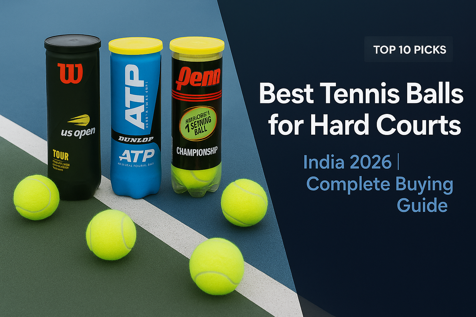 best tennis balls for hard courts