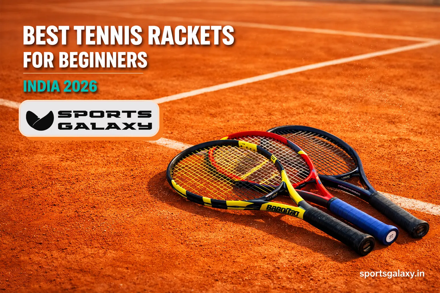 Best Tennis Rackets for Beginners in India 2026 - Sports Galaxy