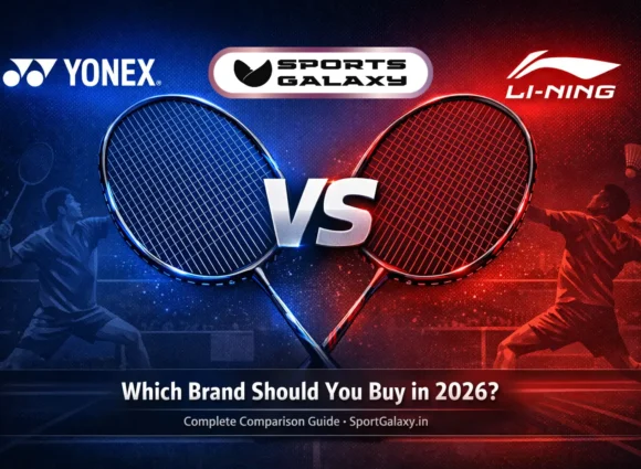 Yonex vs Li-Ning badminton rackets 2026 comparison guide for Indian players