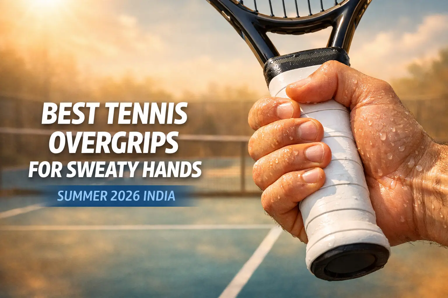 Best Tennis Overgrips for Sweaty Hands This Summer in India 2026
