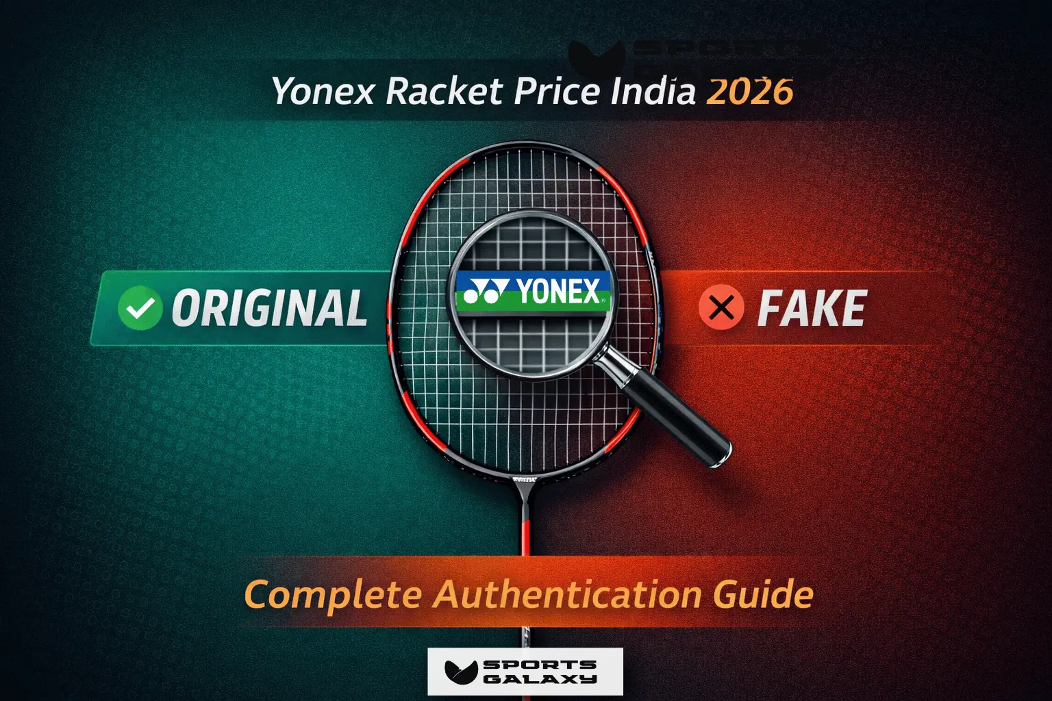 Original Yonex Badminton Racket Price India 2026 + Fake Check