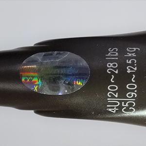 Fake Yonex Hologram - Easy to peel