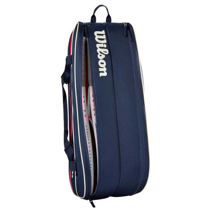 Wilson TEAM Tennis 3 Racket Bag (Navy) - Sports Galaxy - Online Sports Store in India wlwr8039901001 2