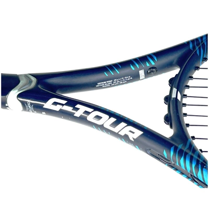 Babolat G Tour Strung Tennis Racket (295g) - Blue/White | Graphite Frame - USED - Sports Galaxy - Online Sports Store in India Babolat G Tour (2)