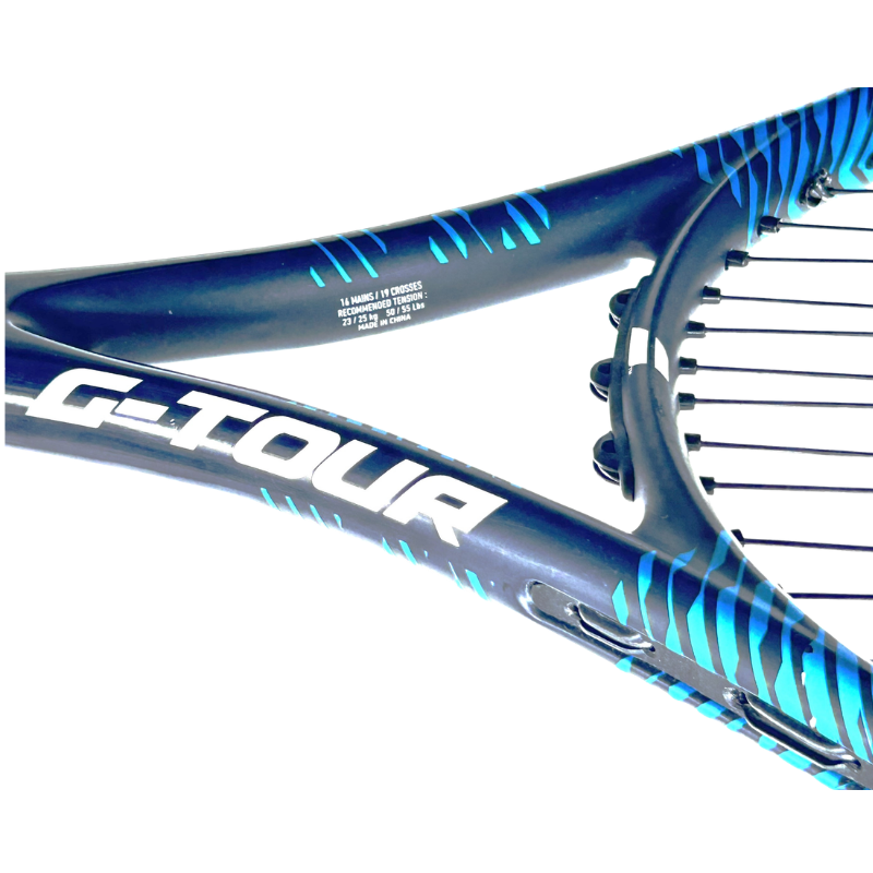 Babolat G Tour Strung Tennis Racket (295g) - Blue/White | Graphite Frame - USED - Sports Galaxy - Online Sports Store in India Babolat G Tour (9)