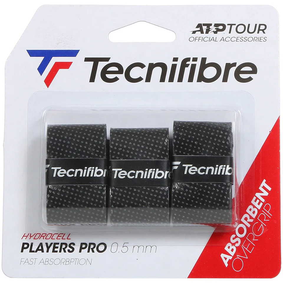 Buy Tecnifibre ATP Pro Players Overgrip Black - Dry Feel