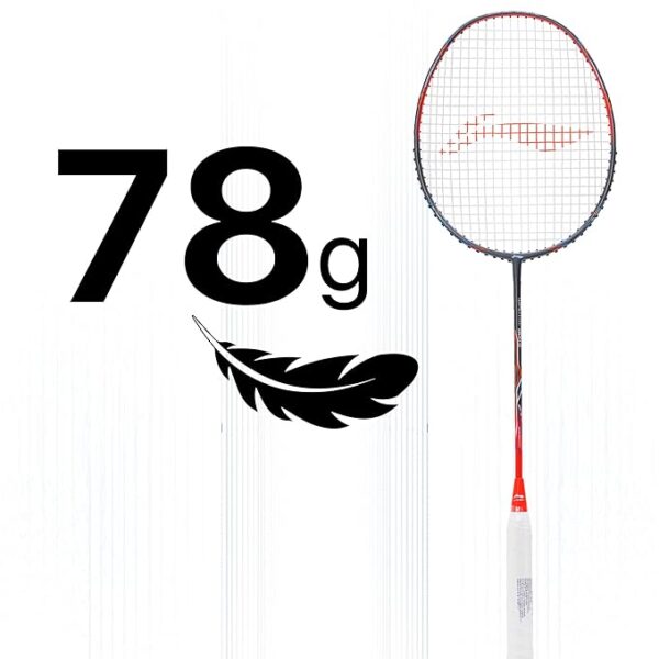 Lining Racket 78g Li-Ning Wind Lite 800 II Badminton Racket - 78g Carbon
