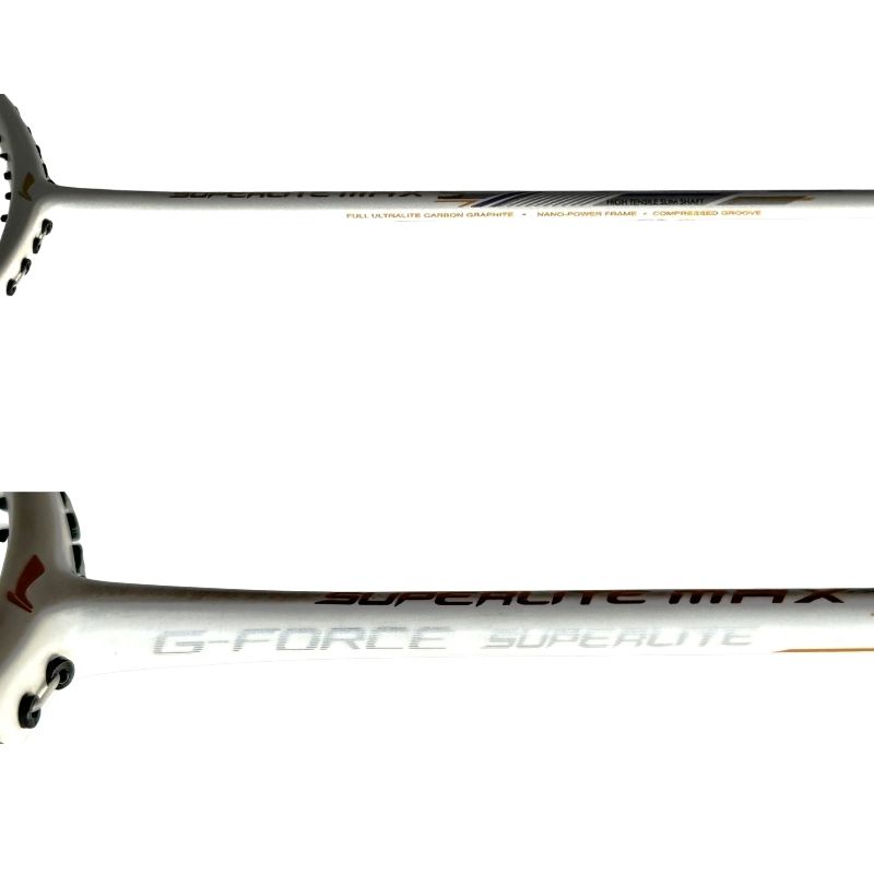 Li-Ning G-Force Superlite Max 9 Badminton Racket (80g, 30 lbs) – USED - Sports Galaxy - Online Sports Store in India Li-Ning G-Force Superlite Max 9 Badminton Racket (80g, 30 lbs) – USED - Image 5