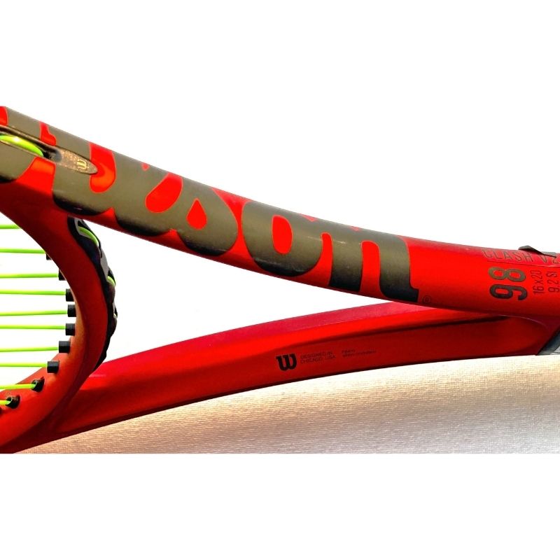 Wilson Clash 98 V2 16x20 Tennis Racket (310g) - Used - Sports Galaxy - Online Sports Store in India Wilson Clash 98 V2 16x20 Tennis Racket (310g) - Used - Image 8